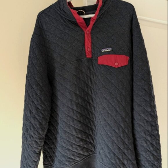 Organic Cotton Quilt Snap-T Fleece Pullover - Men's - Picture 1 of 3